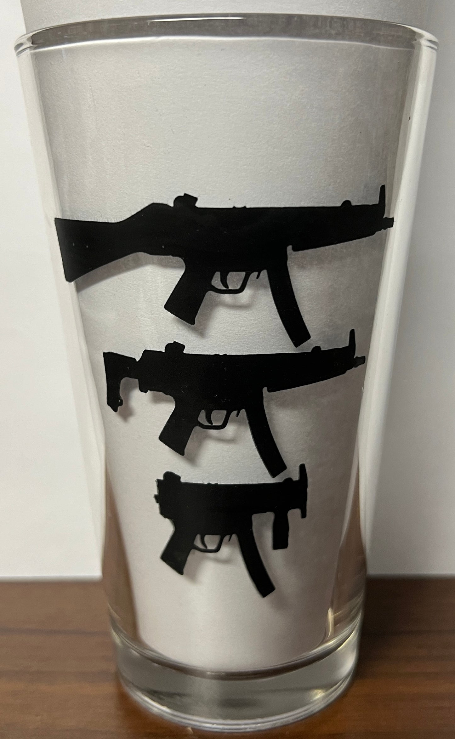 MP5 Triple Gun Pint Glass