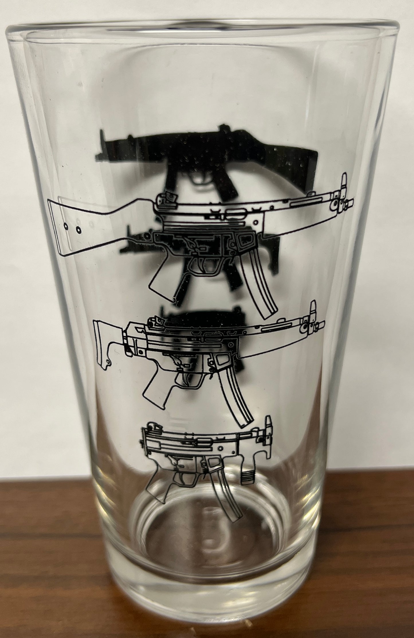 MP5 Triple Gun Pint Glass